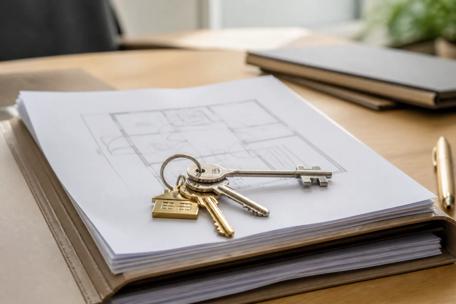 Cles et dossier notarial d un logement neuf