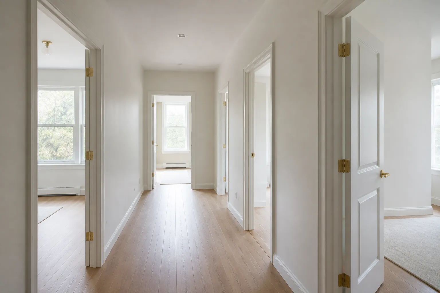 Chambres d'un appartement neuf en colocation